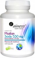 ALINESS MAŚLAN SODU KWAS MASŁOWY JELITA 100 KAPS