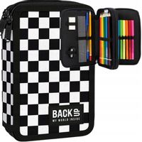 PIÓRNIK 2-KOMOROWY Z WYPOSAŻENIEM MŁODZIEŻOWY SZACHOWNICA KRATKA BACKUP