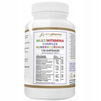 MULTIWITAMINA COMPLEX ADEK + WITAMINA C + WITMINA B Alto Pharma 120 kaps.