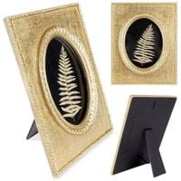 Ramka na Zdjęcia 13x18 do Postawienia Stojąca Rama Foto Złota