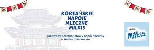 Milkis napój mleczny koreański truskawkowy bezalkoholowy gazowany o smaku strawberry puszka 250ml na Arena.pl