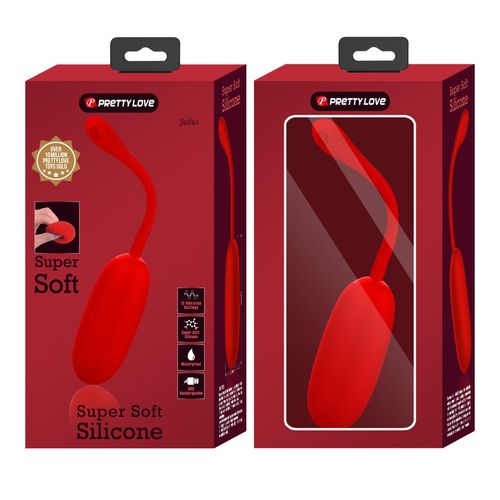 PRETTY LOVE   JULIUS EGG Red 12 function vibrations na Arena.pl