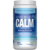 NATURAL VITALITY Calm Relaxing Drink Mix, smak naturalny (400 g)