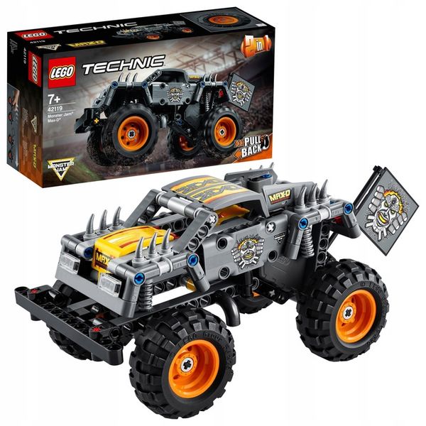 LEGO TECHNIC Monster Jam Max-D 42119 + GRATIS List do Mikołaja! zdjęcie 1