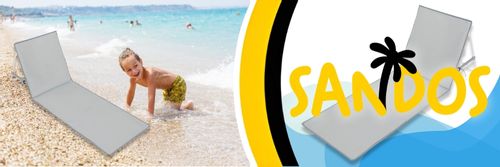 Leżak plażowy do opalania składany DEKTRI na Arena.pl