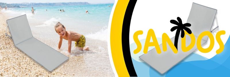 Leżak plażowy do opalania składany DEKTRI zdjęcie 10