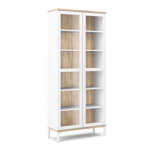 Biała gablota witryna Roomers na Arena.pl