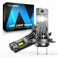 Żarówki LED H7 100W 24000LM BARDZO JASNE 6500K CANBUS 99,9% PASUJE 360°