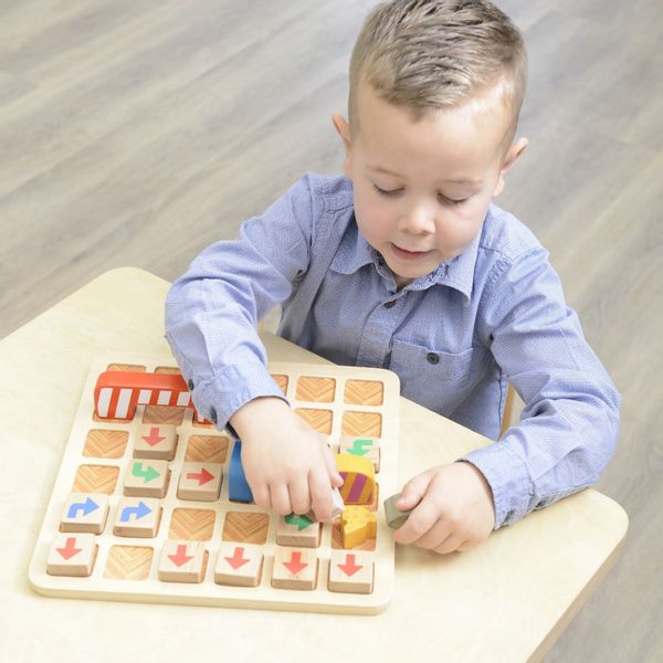 MASTERKIDZ Wczesna Nauka Programowania Gra Logiczna Znajdź Droga do Sera! zdjęcie 6