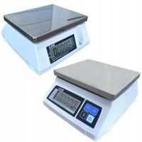 WAGA ELEKTRONICZNA SKLEPOWA MAGAZYNOWA Z LEGALIZACJĄ 10kg 2g CAS SW I WR10