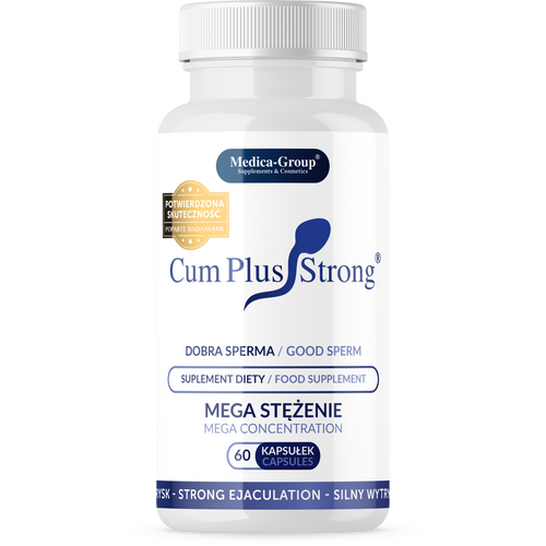 60 CUM-PLUS STRONG WIECEJ NASIENIA LEPSZY SMAK SPERMY WYTRYSK MEGA STĘŻENIE na Arena.pl
