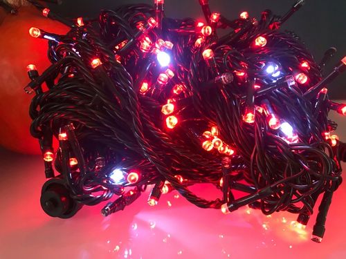 Lampki Choinkowe LED 100 Czerwone Flash IP44 Zewnętrzne Wewnętrzne na Arena.pl