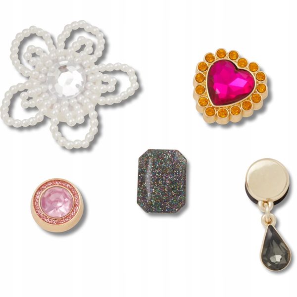 Przypinki Crocs Jibbitz Piny Do Butów Dark Romance Elv Mix 5 Pck zdjęcie 1