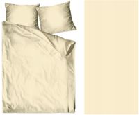 Pościel satyna bawełniana 160x200 Bielbaw krem