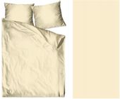 Pościel satyna bawełniana 160x200 Bielbaw krem