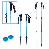 Kije trekkingowe damskie Viking Shiva 6061 EVA 3 sekcje 63-135 cm