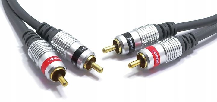 KABEL 2x RCA - 2x RCA CHINCH VITALCO 2M zdjęcie 4