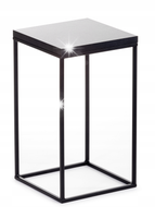 Kwietnik stojak na kwiaty 40 cm czarny LOFT metal