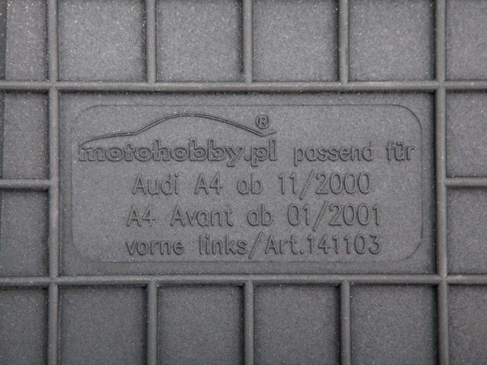 SEAT Exeo 08-13 DYWANIKI GUMOWE PRZÓD DEDYKOWANE zdjęcie 2