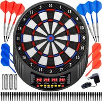 Tarcza dart elektroniczna do gry w darta rzutki lotki Matepro