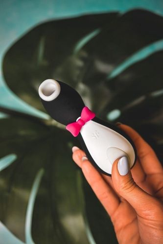 MASAŻER PINGWIN WIBRATOR PINGWINEK MEGA ORGAZM - SSĄCY DAMSKI MOCNY DLA PAR na Arena.pl