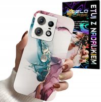 ETUI CASE DO MOTOROLA EDGE 50 PRO - MARMUR WZORY DLA KOBIET PLECKI OBUDOWA