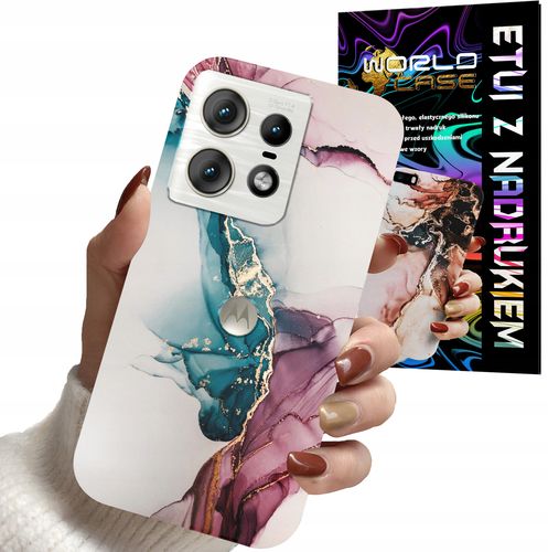 ETUI CASE DO MOTOROLA EDGE 50 PRO - MARMUR WZORY DLA KOBIET PLECKI OBUDOWA na Arena.pl