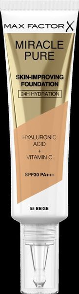 MAX FACTOR Miracle Pure Podkład do twarzy SPF30 30 ml - 55 Beige zdjęcie 9