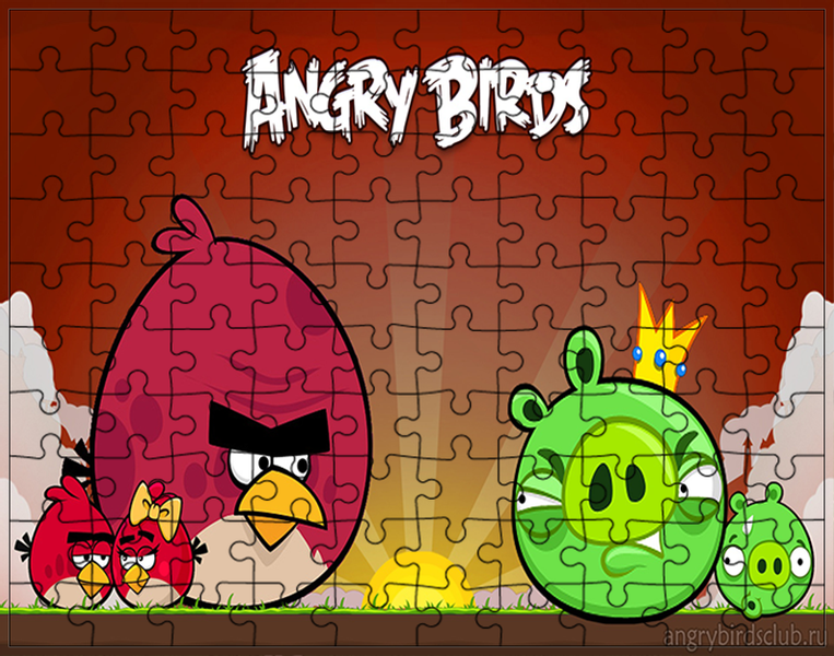 Puzzle Angry Birds zdjęcie 1
