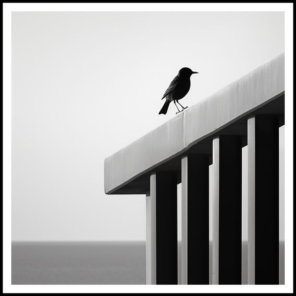 Plakat 100x100cm Samotna Odchłań zdjęcie 3