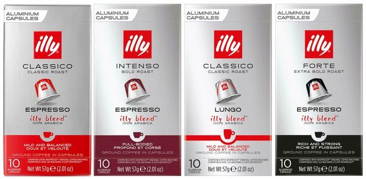 KAWA NESPRESSO illy Zestaw Lungo Classico 40szt zdjęcie 1