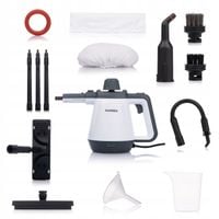 MYJKA PAROWA Parownica Czyścik do Okien Mop Parowy 2000W 3,5bar DUŻY Zestaw