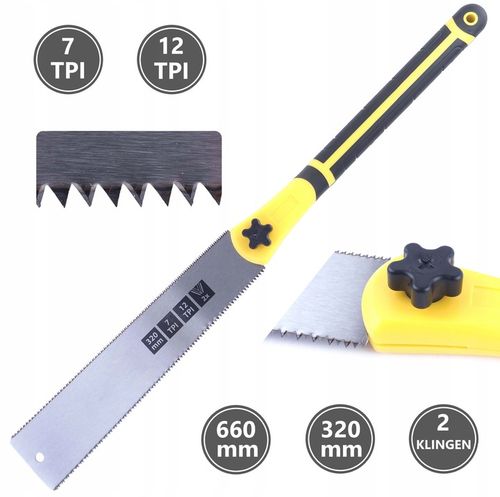 Piła ręczna japońska do drewna Drel na Arena.pl