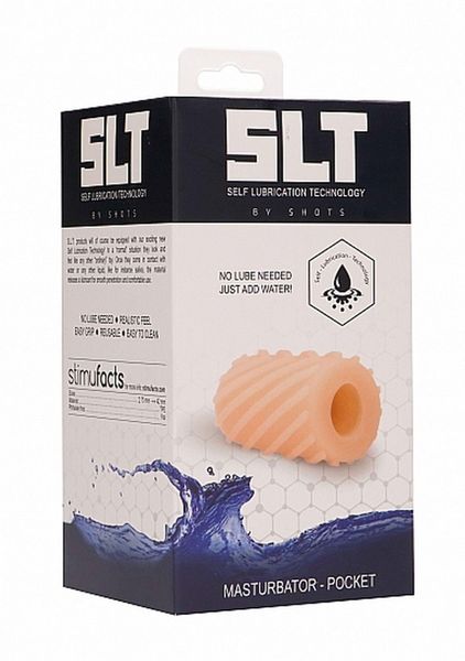 Self Lubrication Pocket Masturbator - Flesh zdjęcie 2