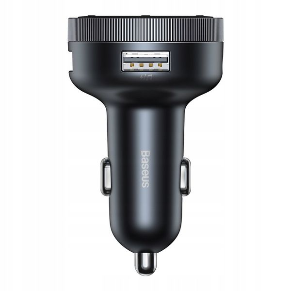 BASEUS TRANSMITER FM BLUETOOTH ŁADOWARKA SAMOCHODOWA USB 2.4A PD TF AUX zdjęcie 16