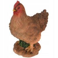 KOGUT ogrodowy kolorowy KURA FIGURKA do Domu Ogrodu Wielkanocna 27 cm Taras