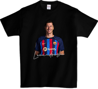 Koszulka T-shirt z autografem Lewandowski