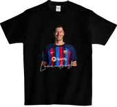 Koszulka T-shirt z autografem Lewandowski