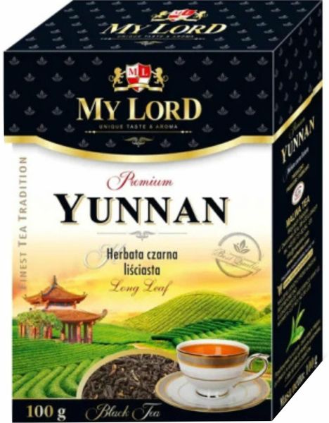 MALWA HERBATA CZARNA LIŚĆ 100G YUNNAN zdjęcie 1