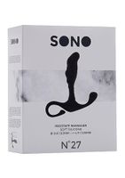masażer prostaty sono no.27 silikonowy abs czarny