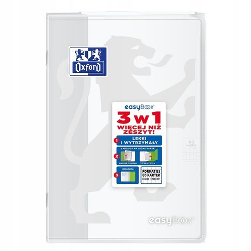 Zesz Oxf Easybook B5 60K K5X5M Mix A'8 na Arena.pl