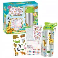 Zestaw kreatywny butelka na wodę, zwierzęta