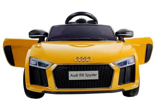 Auto na Akumulator Audi R8 Spyder Żółty na Arena.pl