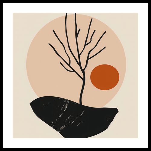 Plakat 40x40cm Nagie Drzewo na Arena.pl