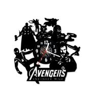 Zegar ścienny z płyty winylowej 177.13 Avengers