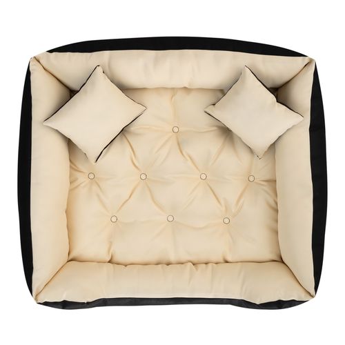 legowisko dla psa kojec ecco 55x45 cm wodoodporne beżowe na Arena.pl