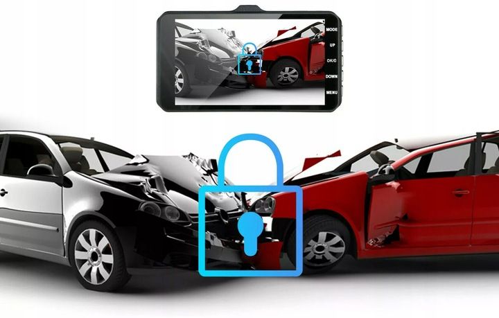 REJESTRATOR JAZDY FULL HD KAMERA COFANIA PL 64GB zdjęcie 14