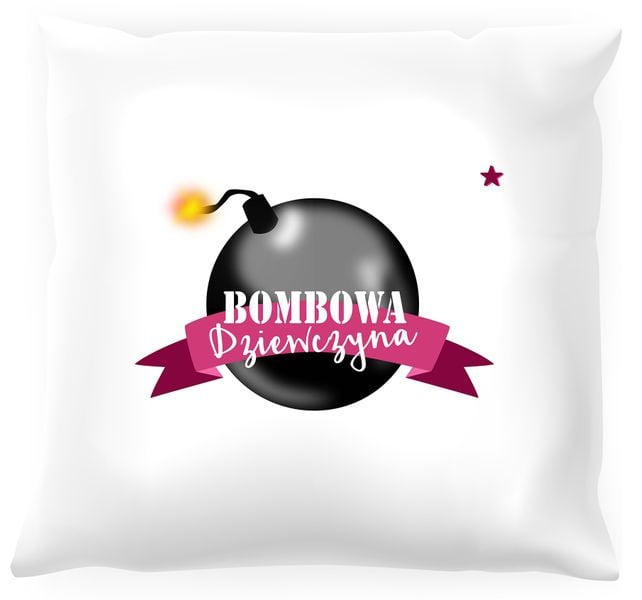 Poduszka - Bombowa dziewczyna zdjęcie 1