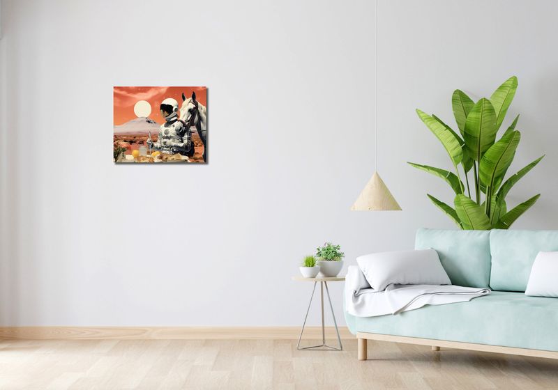 Obraz 50x40cm Obiad na Marsie zdjęcie 2