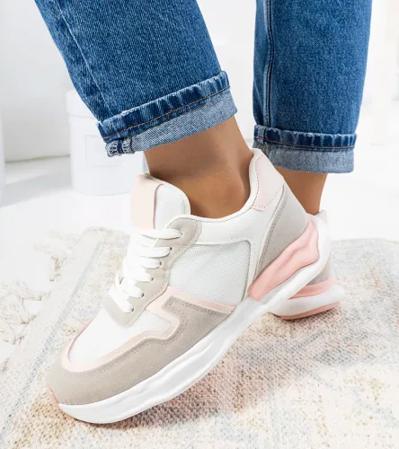 Białe sneakersy damskie Misano 36 na Arena.pl